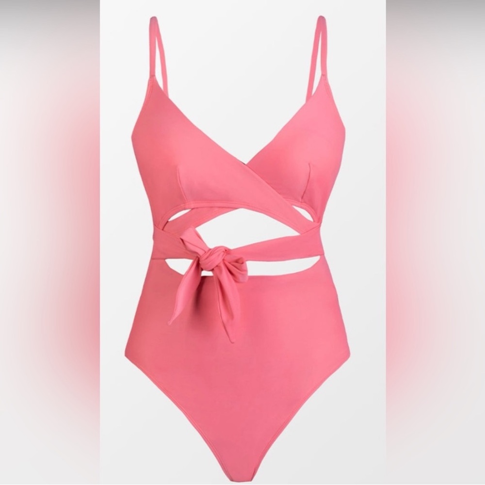 Cupshe Swimsuit - NWT - One Piece - Beach Tie Front